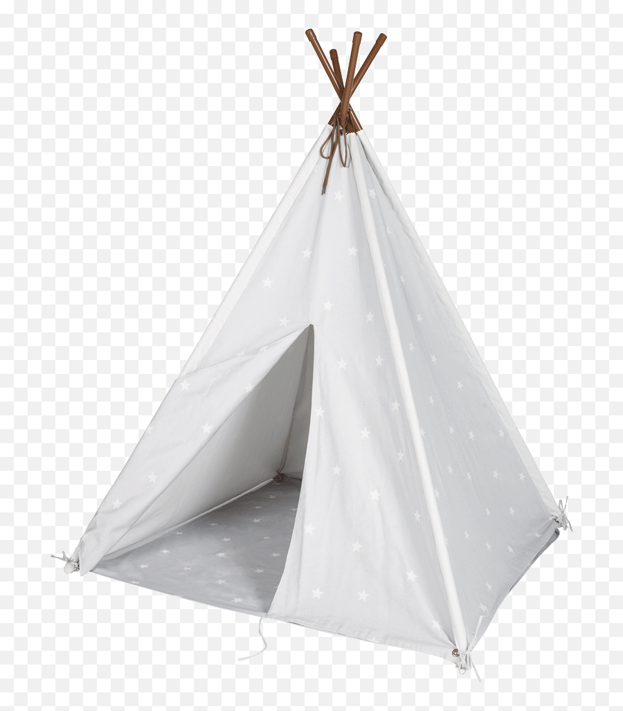 Play Teepee Grey Stardust - Teepee Great Little Trading Company Png,Teepee Png