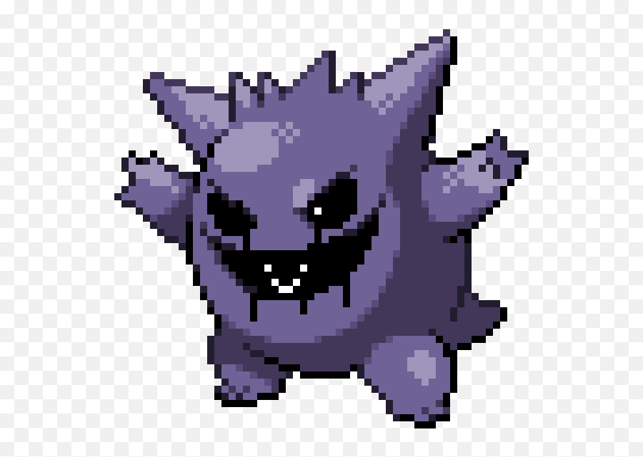 Gengar 094 Pixel Art Maker - Gazebo Burgers And Grills Png,Gengar Png