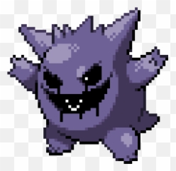 Gengar 094 Pixel Art Maker - Gazebo Burgers And Grills Png,Gengar Png
