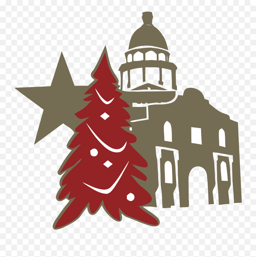 Download Hd Seasoscapes Icon - Christmas Tree Transparent Illustration Png,Christmas Tree Icon Png