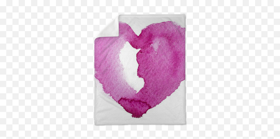 Watercolor Heart Concept - Love Relationship Art Painting Plush Blanket U2022 Pixers We Live To Change Heart Png,Watercolor Heart Png