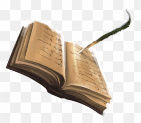 Quill Of Acceptance And Book Admittan 1599012 - PNG Png