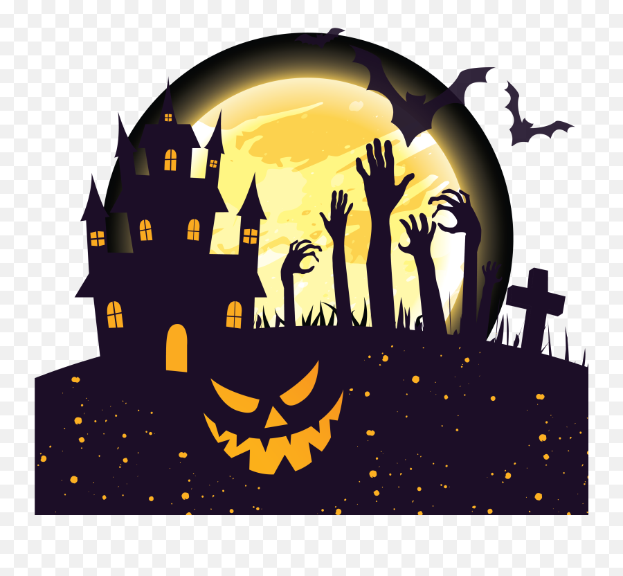 Download Halloween Party Background Invite Png Image With No - Halloween Real Estate Ads Remax,Party Background Png