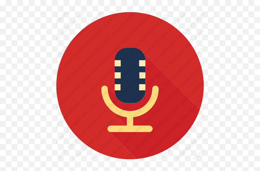 Download Mic Vector Icon Inventicons - Language Png,Radio Mic Png