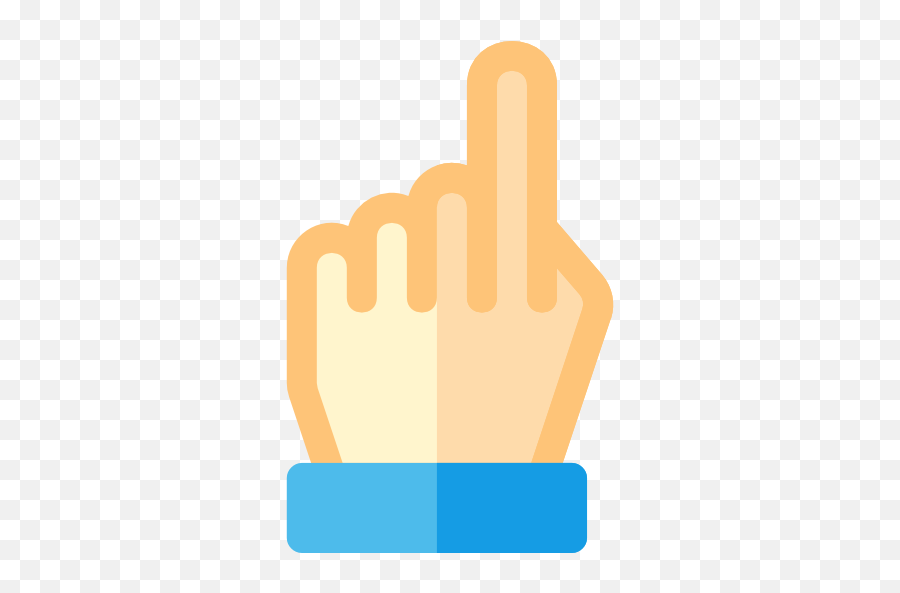 Free Icon Download - 1 Finger Flaticon Png,Point Finger Png