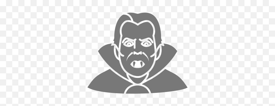 Blood Sucking Dracula Spooky Vampire Icon - Illustration Png,Dracula Png