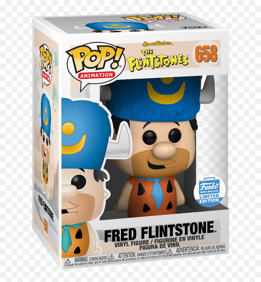 Funko Shop Exclusive Item Pop Animation Fred Flintstone - Funko Pop Wilma Flintstone Png,Flintstones Png