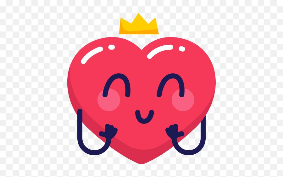 Heart Crown Princess Emoji Emo Free Icon Of Mrvalentine - Cute Heart Emoji Png,Heart Crown Png