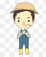 Ok Everyone Here Is Farmer Travis And Mrs - Boy Png,Farmer Png