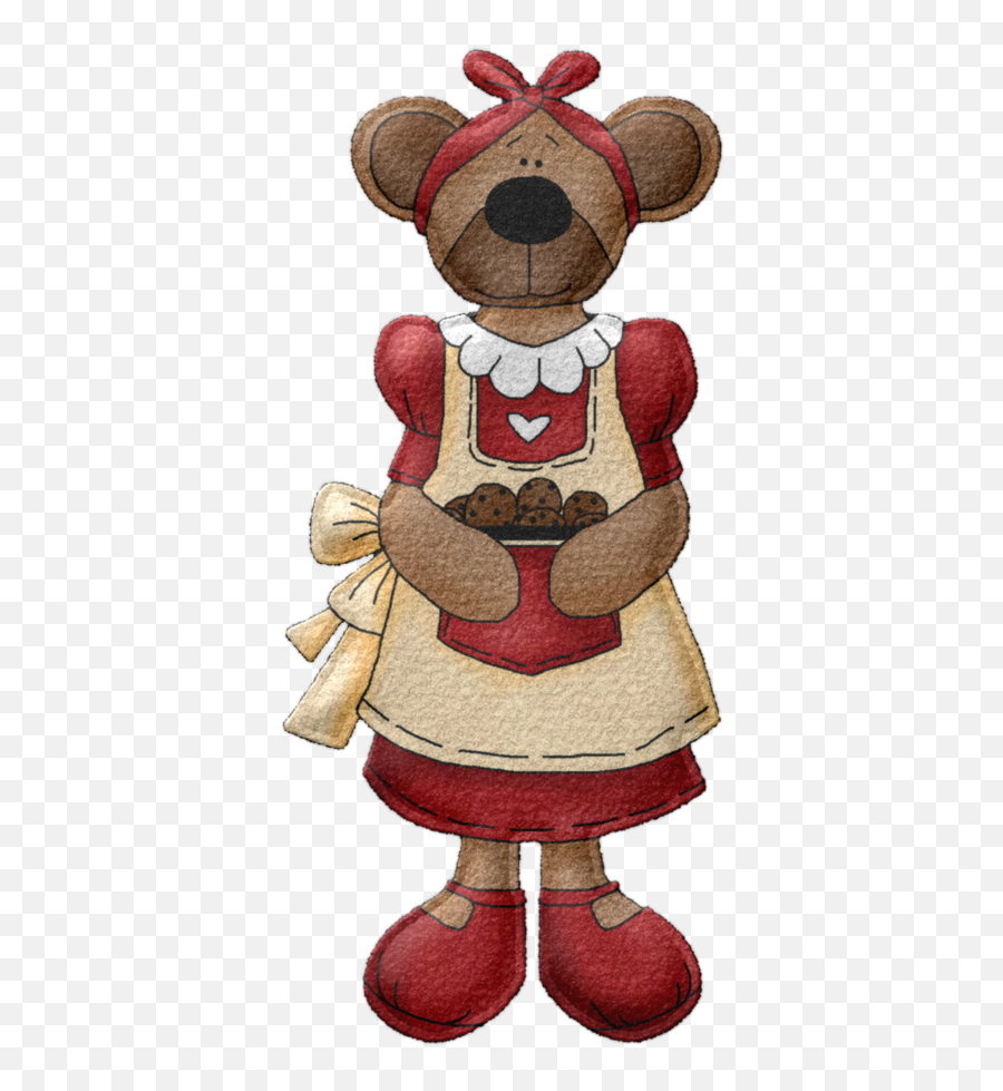 Granny Png - Country Teddy Bear 1661638 Vippng Cute Teddy Bears Clipart,Granny Png