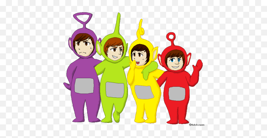 If The Beatles Were - Teletubbies Wattpad Beatles Gif Transparent Png,Teletubbies Png