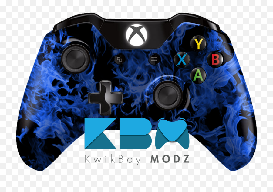 Inferno Xbox One Controller - Blue Friday The 13th Xbox Controller Png,Blue Flames Png