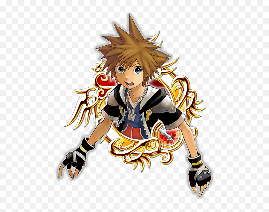 Kingdom Hearts Sora Artwork Transparent - Khux Key Art 24 Png,Kingdom Hearts Sora Png