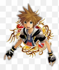 Kingdom Hearts Sora Artwork Transparent - Khux Key Art 24 Png,Kingdom Hearts Sora Png