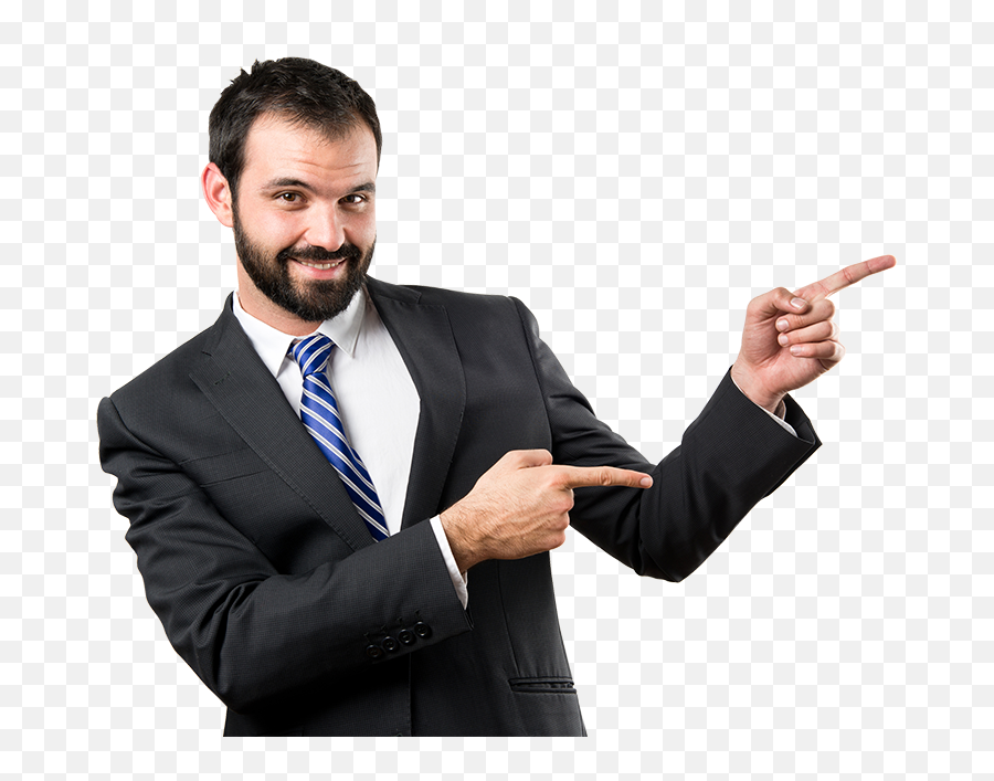 Business Man Png Pointing Download - Business Man Pointing Png,Person Pointing Png