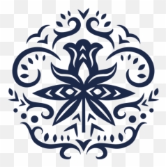 Flower Pattern Design Ornament Illustration - Transparent Design Patterns Svg png