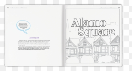Color The Bay Area Coloring Book - Horizontal png