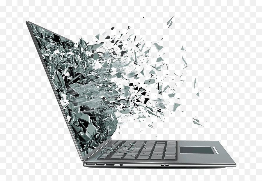 Same Day Computer Repair San Diego Screen Replacement - Laptop Screen Is Broken Png,Cracked Screen Transparent