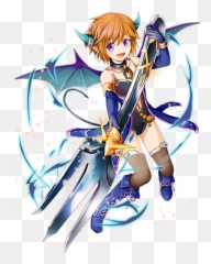 Schivy Transparent - Anime Girl Demon Transparent Full Cartoon Png,Demon Transparent