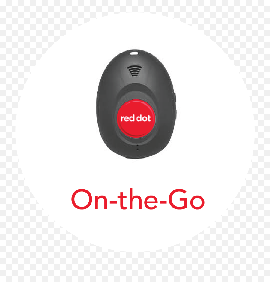 Personal Alert Device U0026 Mobile Safety Services Red Dot Alerts - Circle Png,Red Circle Logo