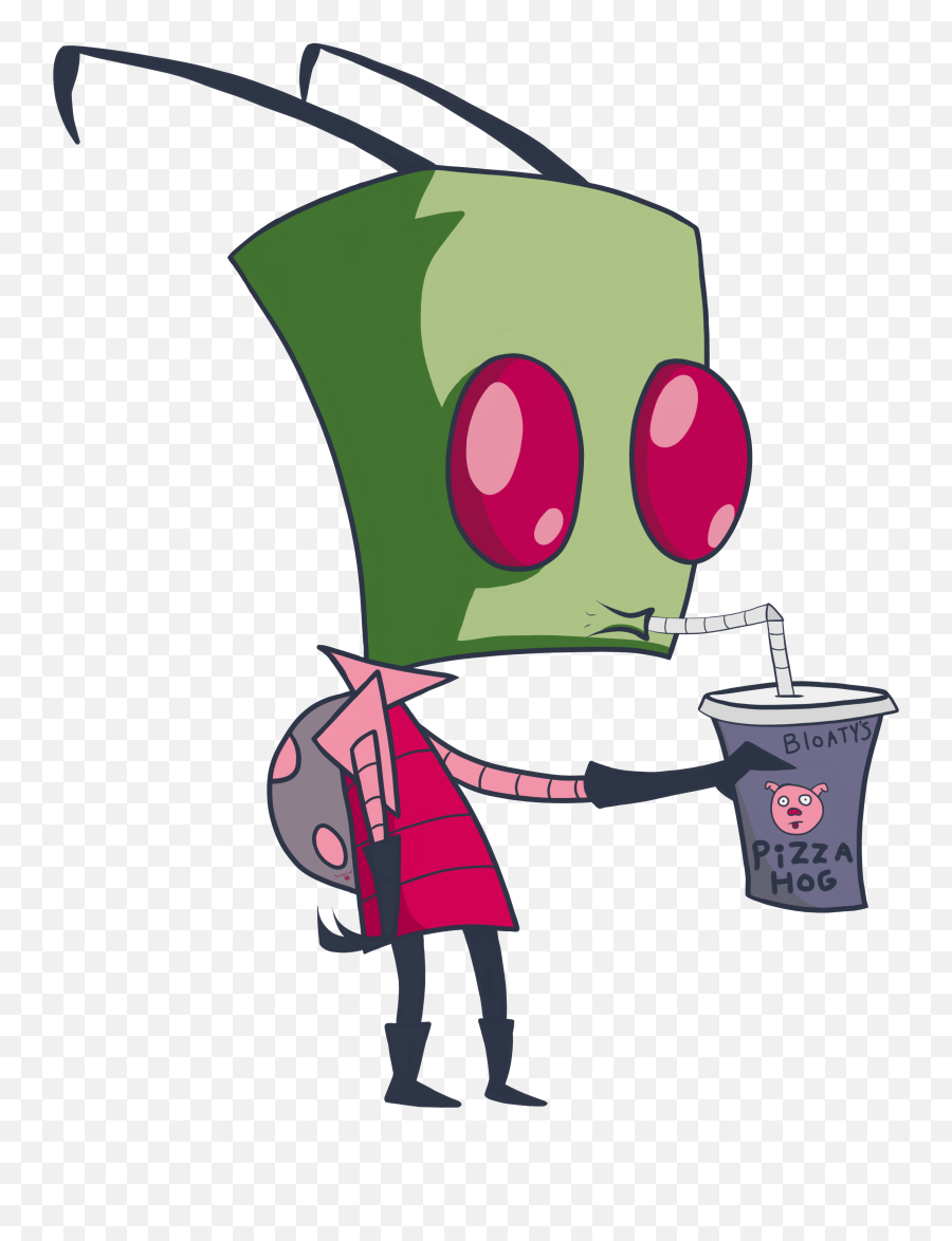 Krita - Invader Zim Render Png,Invader Zim Transparent