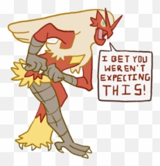 Crush - Cartoon Png,Blaziken Png