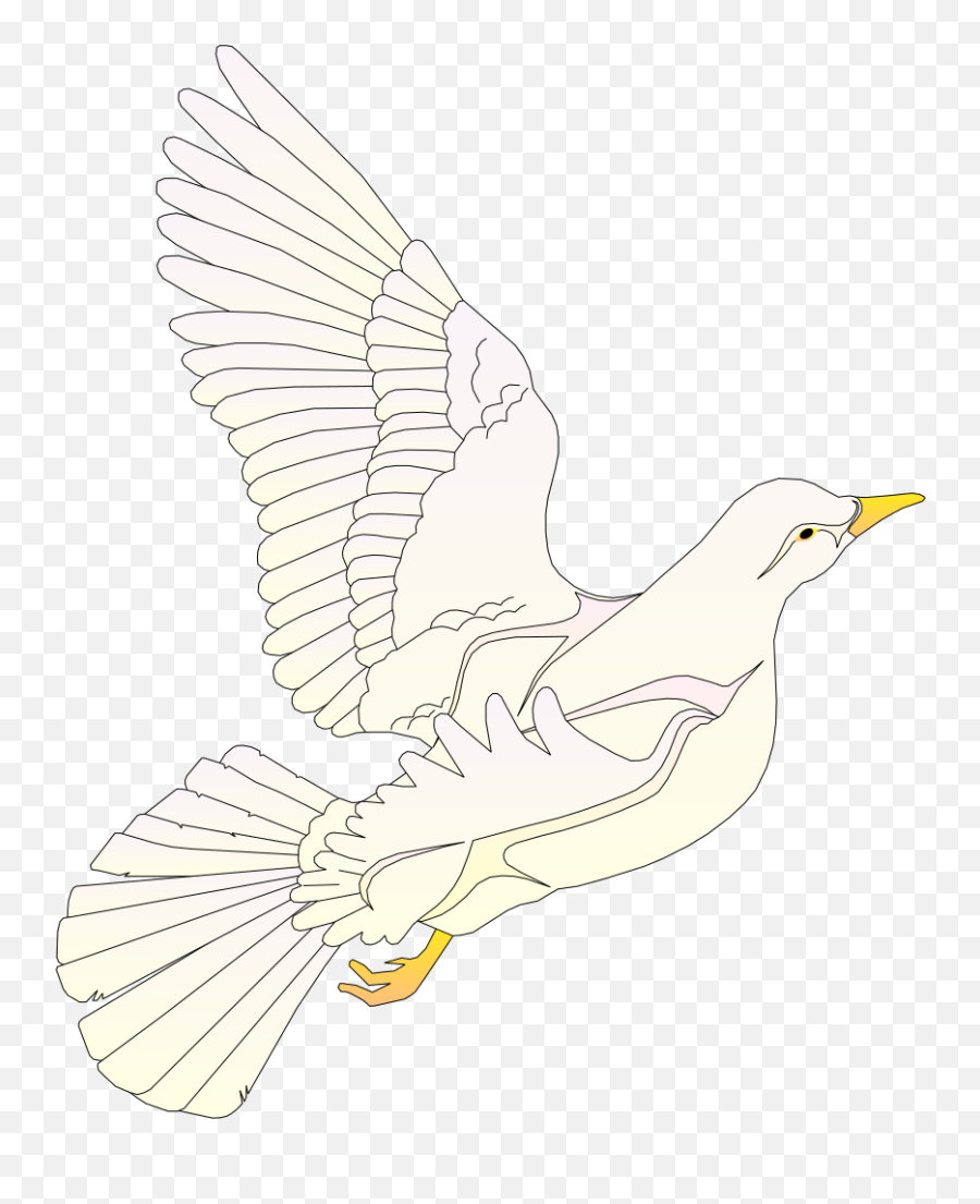 Flying Dove Png Svg Clip Art For Web - Shorebirds,Flying Dove Png