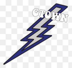 Georgetown University Og Bolt - Vertical png