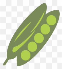 Vegetable Clipart Png In This 2 Piece Svg - Png Transparent Pea Pod