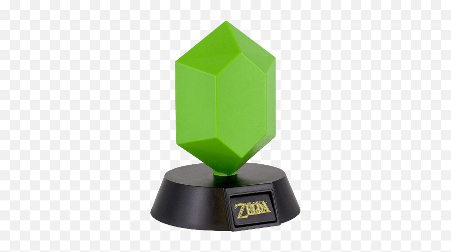 The Legend Of Zelda Green Rupee Icon 3d Led Decorative Light Lamp - Rupia The Legend Of Zelda 3d Png,Rupee Icon