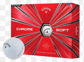 New Callaway Chrome Soft Golf Balls - png