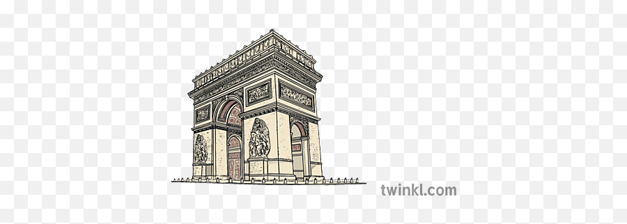 Arc De Triomphe Background Building - Arc De Triomphe Png,Arc De Triomphe Icon