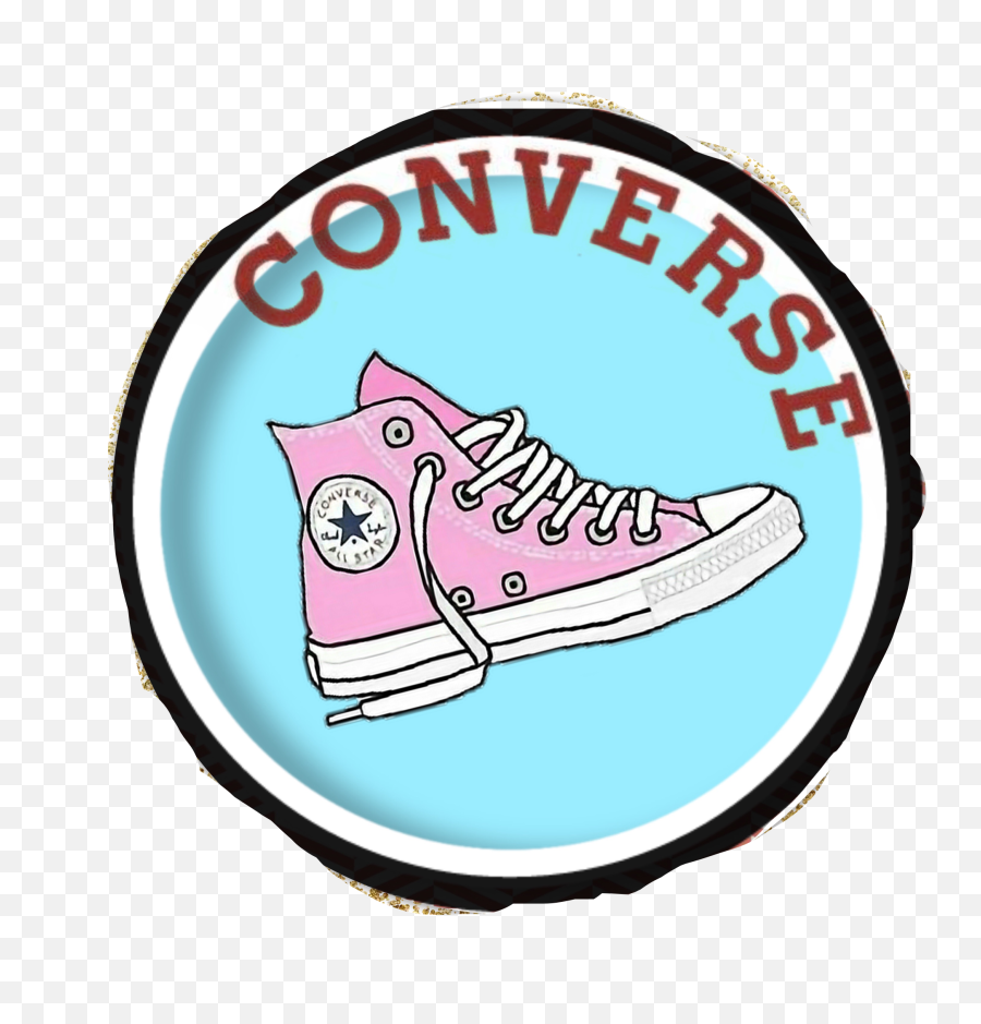Converse Shoes Sticker Awesome Shoe Brand Shoebrand - Plimsoll Png,Converse  All Star Icon - free transparent png images 