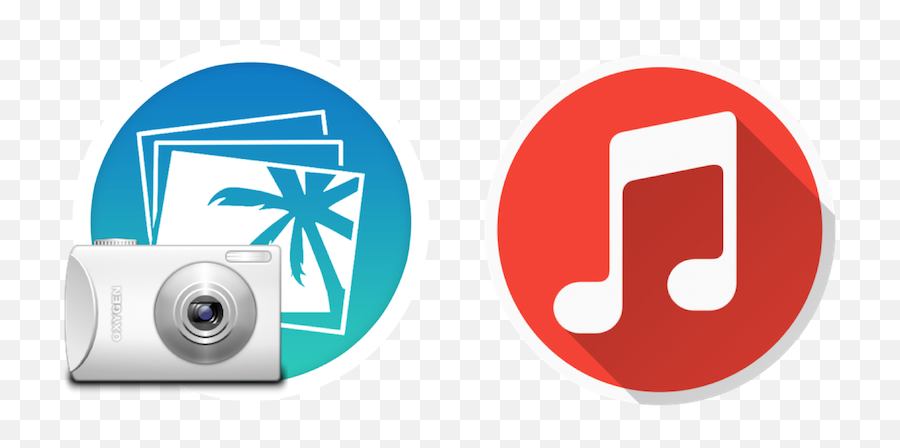 Download Iphoto And Itunes Icons - Iphoto Png,Iphoto Icon