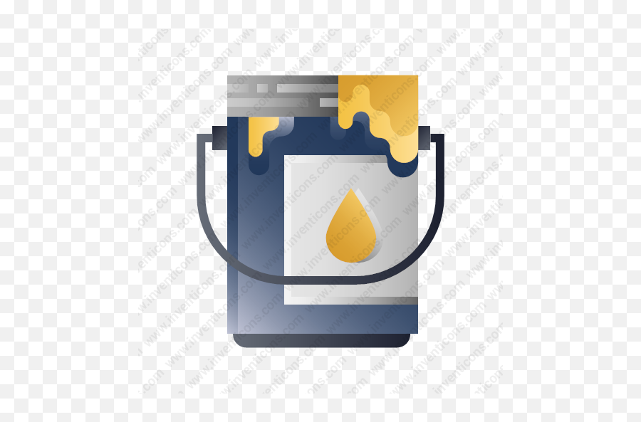 Download Paint Bucket Vector Icon Inventicons - Vertical Png,Paint Bucket Icon
