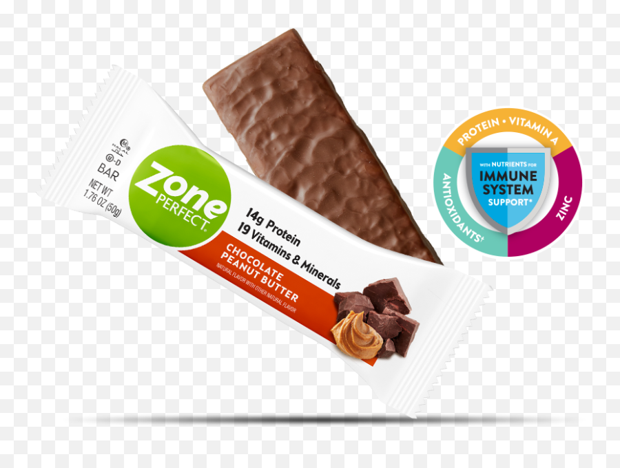 Classic Nutrition Bars U2013 Chocolate Peanut Butter Zoneperfect - Zone Perfect Protein Bars Strawberry Flavor Png,Iron Bar Icon