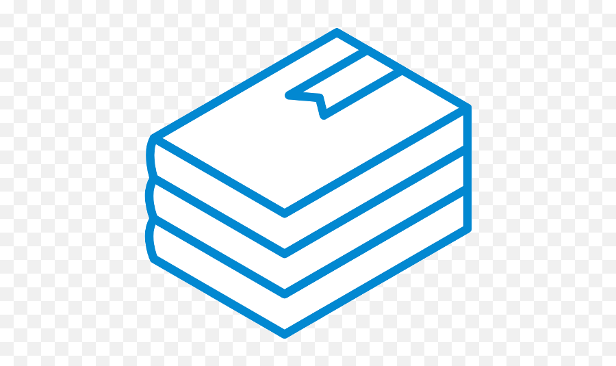 Docker - Cube Outline Png,Book Stack Png