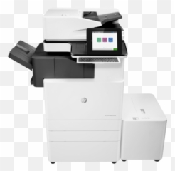 Hp Color Laserjet Managed E87660z Flow Mfp Printsmarter - Hp png