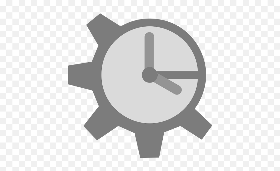 Gear Clock Icon Public Domain Vectors - Gear Clock Png Icon,Free Gear Icon