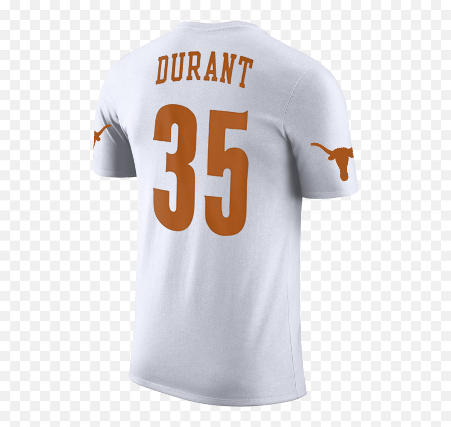 Menu0027s Texas Longhorns Kevin Durant Future Star T - Shirt White Png,Kevin Durant Png Warriors