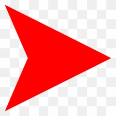 Download Red Arrow Right Png Clipart - Triangle Flag