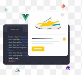 Add A Shopping Cart To Any Website In Minutes - Snipcart Language Png,View Cart Icon