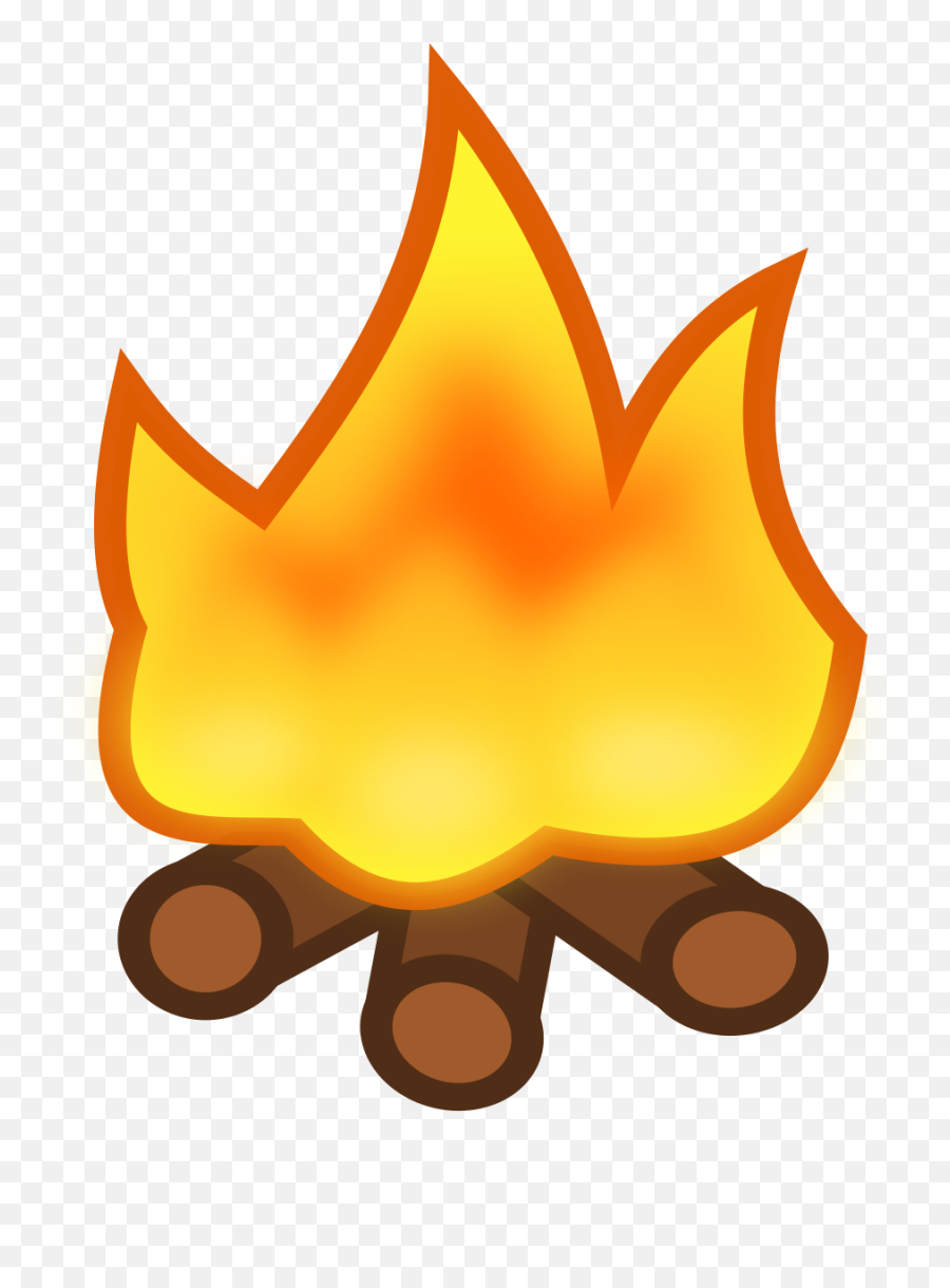 Icon - Campfire Emoji Png,Camp Fire Png