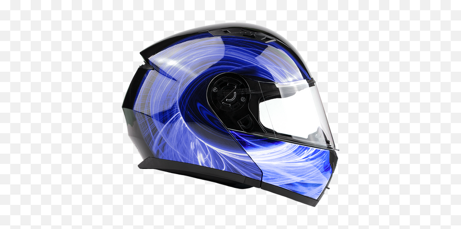 Adult Factory Second U2013 Typhoon Helmets Atv Mx Street - Motorcycle Helmets Shark Blue Png,Icon Helmet Visor Clips
