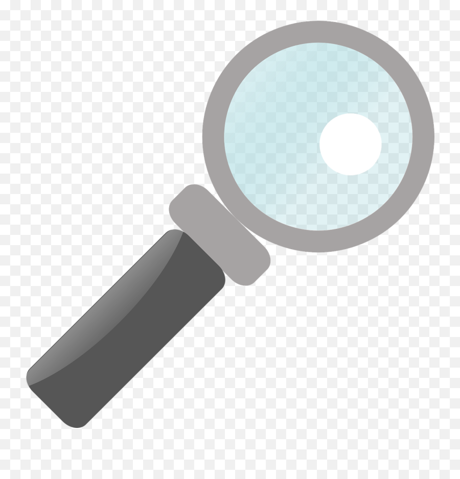 Lens Magnifying Glass - Magnifying Glass Vector Cartoon Png,Magnifier Png