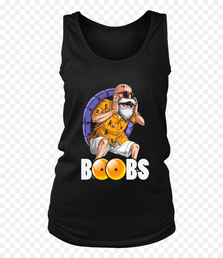 Master Roshi - Boobs Shirt U2013 Tee Cream Master Roshi Boobs Shirt Png,Master Roshi Png