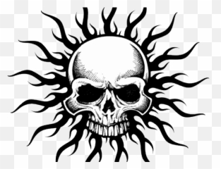 Png Transparent Images Free Download - Skull Tattoo