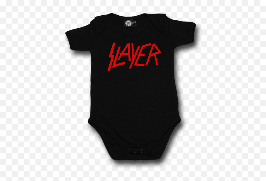 Slayer Onesie Baby Rocker Logo U2013 Metal Onesies - Slayer Body Png,Cd Baby Logo