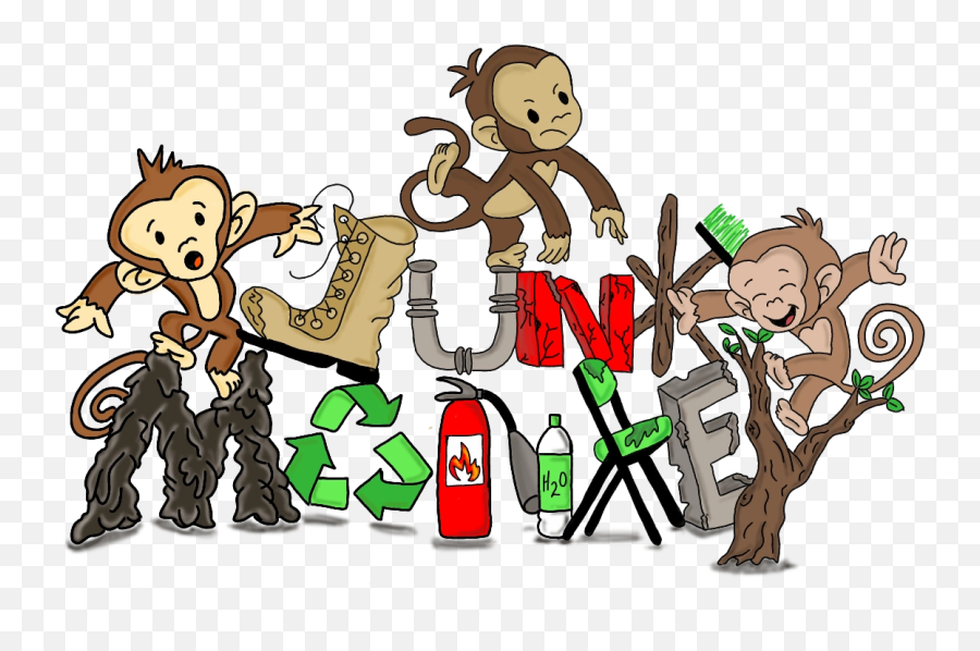 Junk Monkey Services - Junk Services Cartoon Png,Junk Png