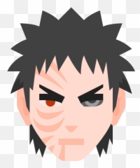 Obito Uchiha Icon - Obito Uchiha Hair Png,Obito Png